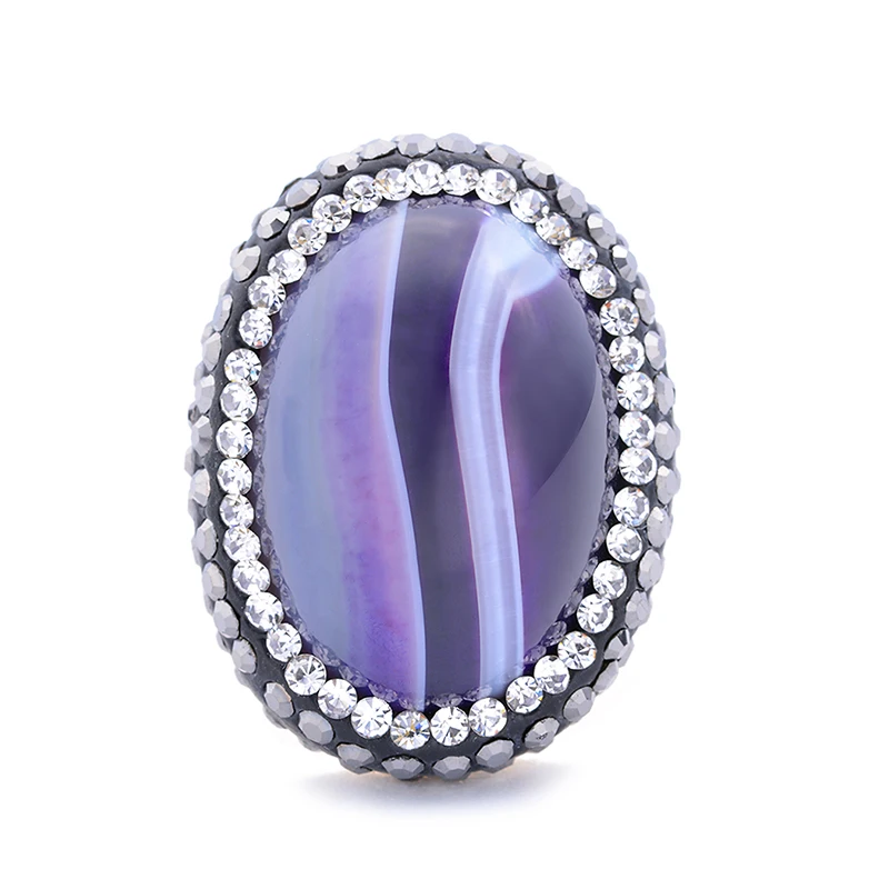 Buy Quality Wholesale Natural Stone Jewelry Ring Zinc