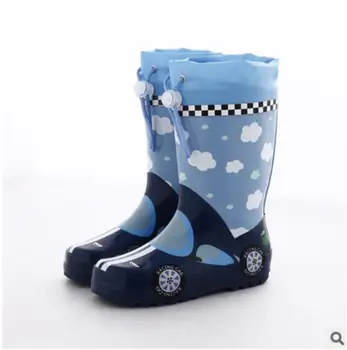 

Free shipping Boys Boots Children's shoes Boys rubber shoes Children's Rain boots Baby Boys shoes Children boots Boys shoes YU