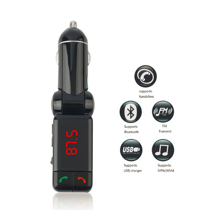 BC06 Bluetooth автомобильный комплект fm передатчик беспроводной музыкальный ресивер