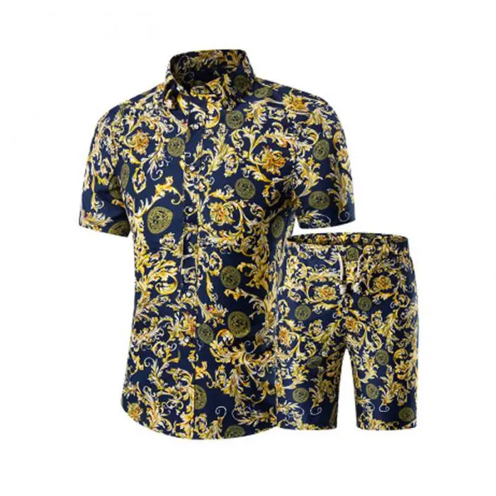 Летние мужские футболки с принтом+ шорты с декоративным рисунком, комплекты из двух предметов, большие размеры