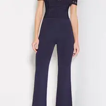 Одежда высшего качества 1:1 Для женщин HL бинты Комбинезоны для женщин знаменитости мода полной длины Комбинезоны для женщин holloe из Sexy Bodywear