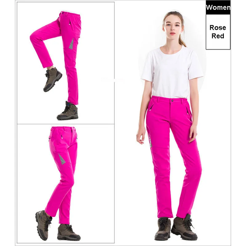 RAY GRACE de invierno al aire libre pantalones de las mujeres deportes Softshell chaqueta térmica pantalones de lana pantalones de senderismo hombres senderismo escalada Pantalones RAY GRACE de invierno al aire libre pantalones de las mujeres deportes Softshell chaqueta térmica pantalones de lana pantalones de senderismo hombres senderismo escalada Pantalones