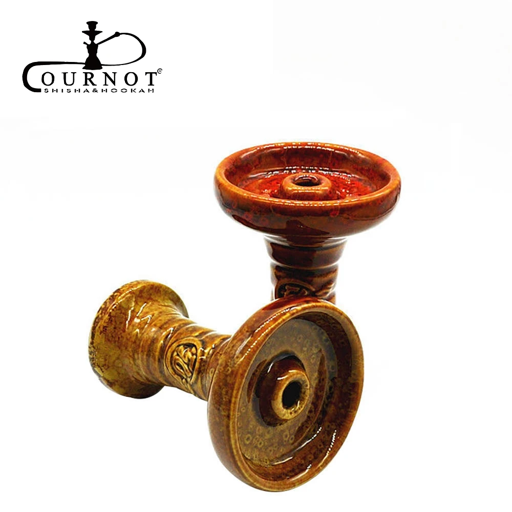Керамическая чаша для кальяна COURNOT с одним отверстием кальяна|bowl hookah|ceramic ceramicceramic