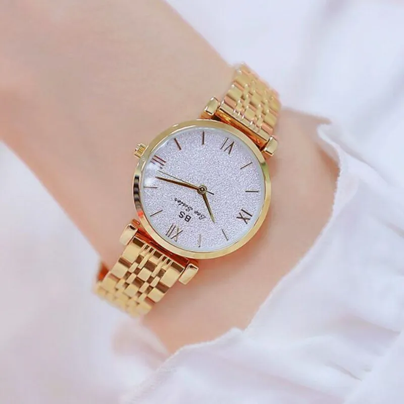 

Top Women Watches Luxury Brand Ladies Quartz Watch Women Fashion Casual Stainless Steel Dress Wristwatch reloj mujer Clock Hour