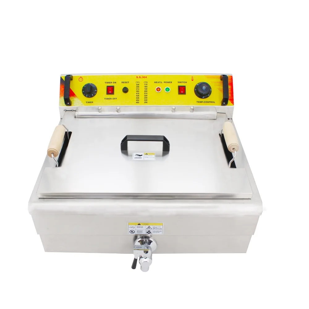 

2018 Commerical electric deep mini kfc fryer machine deep fryer basket 30L with cheaper price