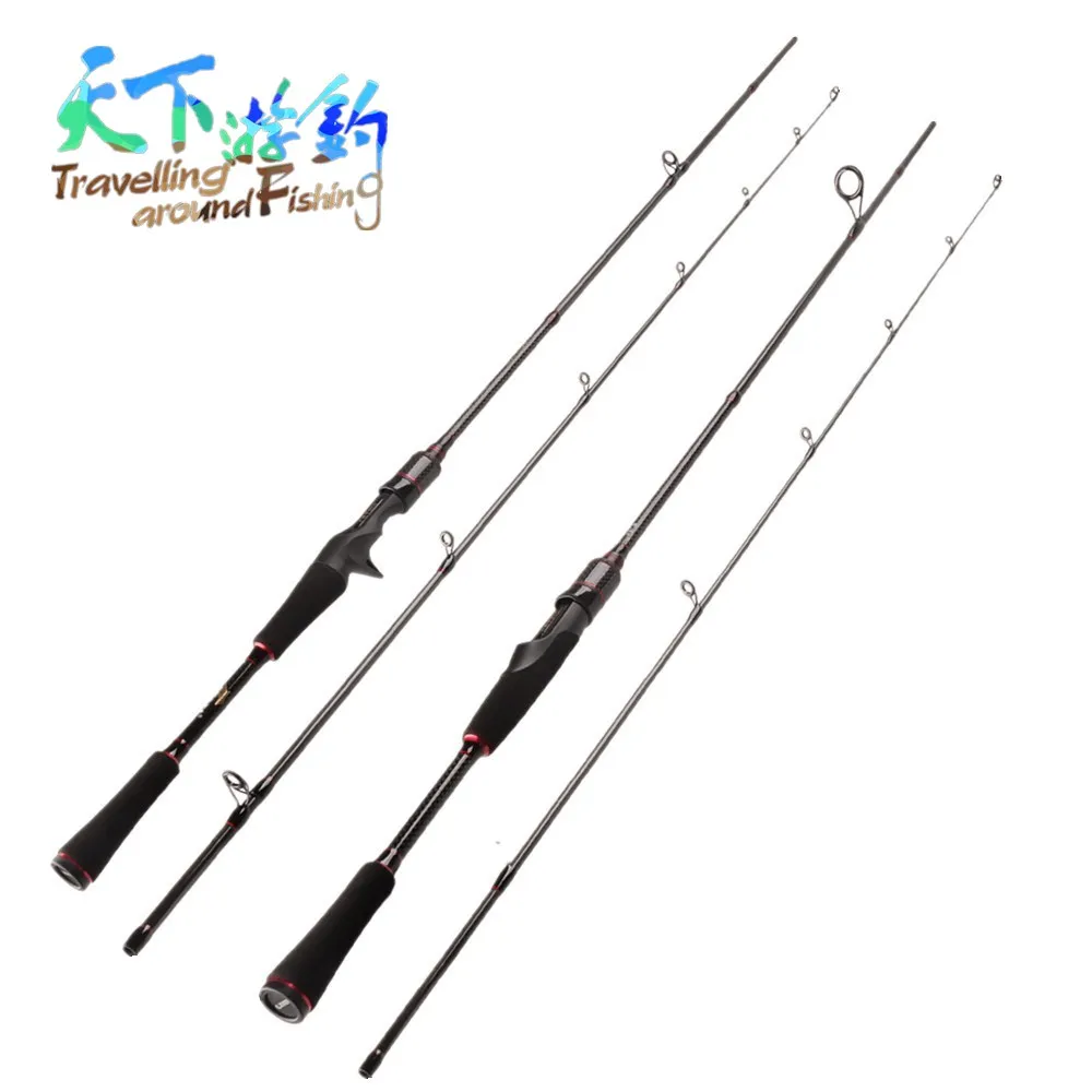 

TAF 1.8m 2.1m Casting or Spinning Rod M Power 2 Section Fishing Rod Lure Weight 7-25g Carp Fishing Lure Rod Vara De Pesca Peche