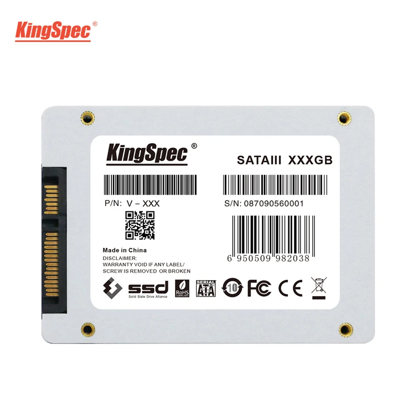 KingSpec 32 Гб SSD SATAII внутренний HDD 2,5 дюймов жесткий диск 3 ГБ/сек. V-32 SATA диско MLC флэш-жесткий диск для ПК ноутбук Настольный планшет