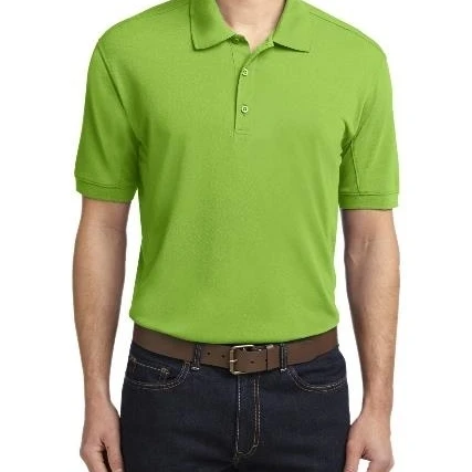 Port Authority K567 Mens 5-in-1 Performance Pique Polo T-Shirt Green Oasis - Large (1)