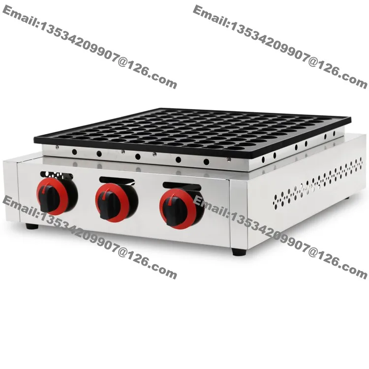 Factory Best Price Aluminum Plate 2800PA Gas Poffertje Grill