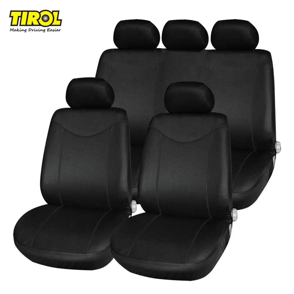 Tirol универсальный чехол для автомобильных сидений, черный чехол для сиденья, защита от пыли, защита для автомобильных сидений, аксессуары для салона автомобиля,, T25563a