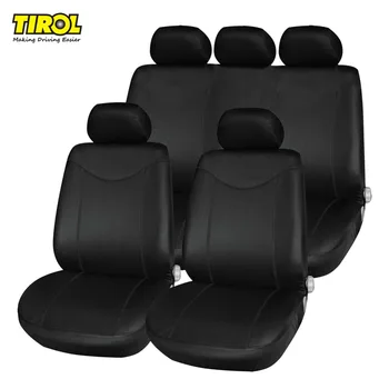 

Tirol Universal Car Seat Cover Black Seat Dust Cover Full Car Seat Protector Car Interior Accessories Free Shipping T25563a