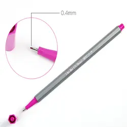 Мелкая линейная ручка микрон лайнер ручка набор мм 0,4 мм ручки искусство школа игла Рисование Эскиз Маркер fineliner цветной 0,4 мм