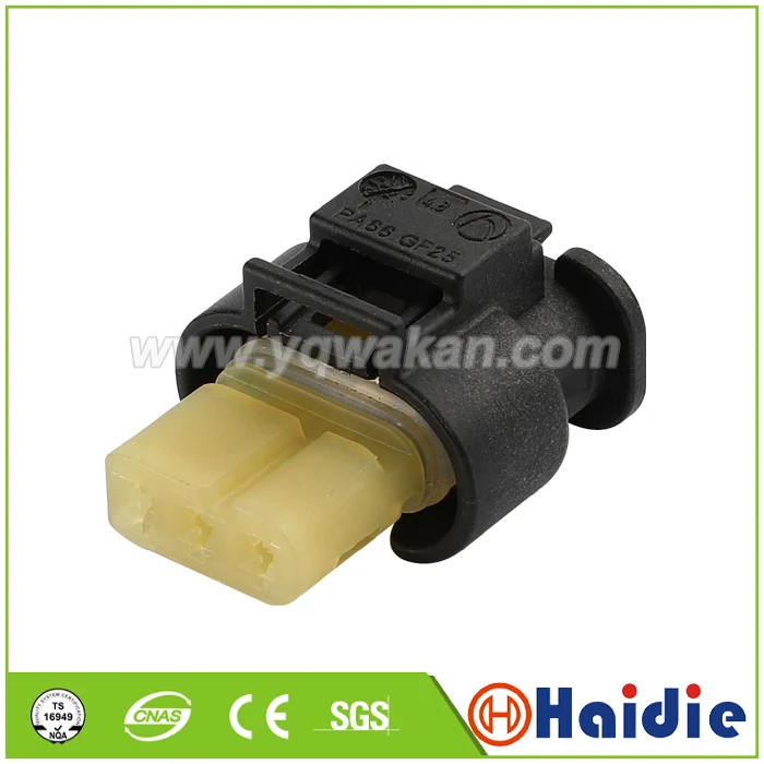 

Free shipping 2sets 3pin VW reversing radar camshaft sensor plug connector auto waterproof plug connector 1T0973203