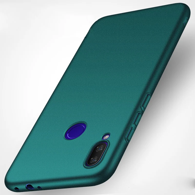 Чехол для Xiaomi Redmi Note 7 Тонкий минималистичный защитный чехол с каменной песчаной