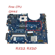 NOKOTION BA41-01039A BA92-05528A BA92-05528B BA92-05711A для samsung R522 R520 Материнская плата ноутбука GM45 DDR2 процессор