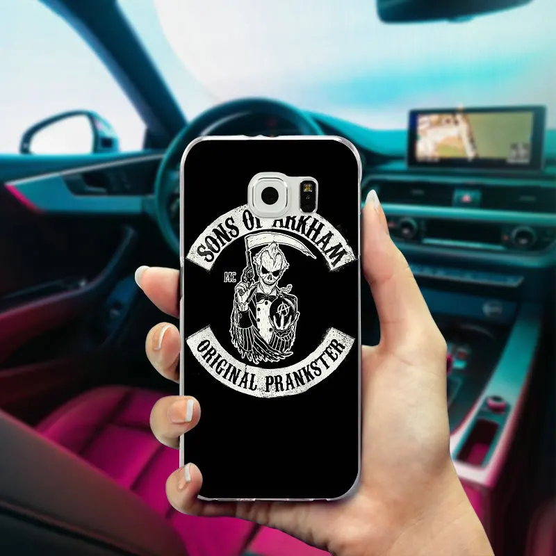 Hot Sons Of Anarchy Soft Tpu Mobile Phone Cases Cover For Samsung