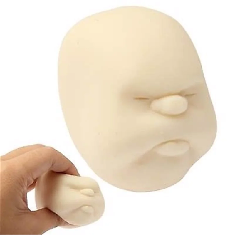 Мини Squishy антистресс лицо питчер винограда мяч аутизм расслабиться кукла рельеф