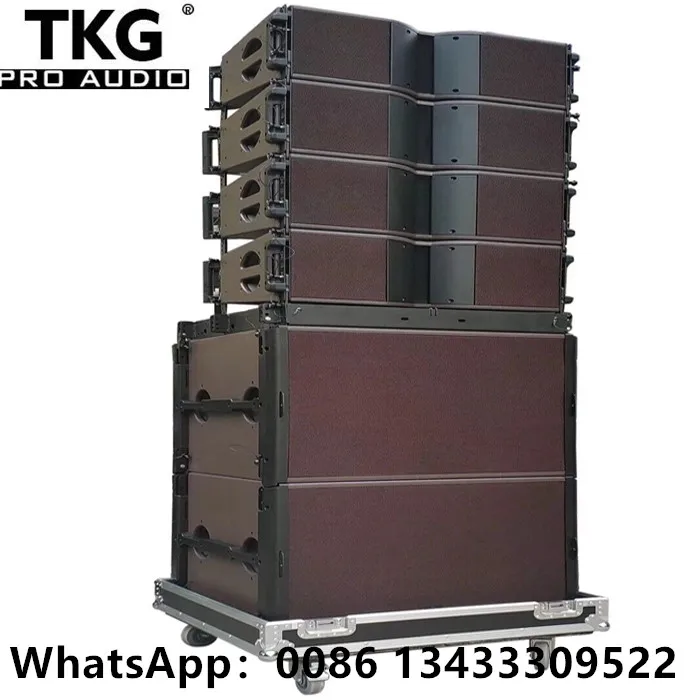 

TKG 800Watt single KARAS118 8 inch neodymium magnet subwoofer outdoor subwoofer line array array line subwoofer