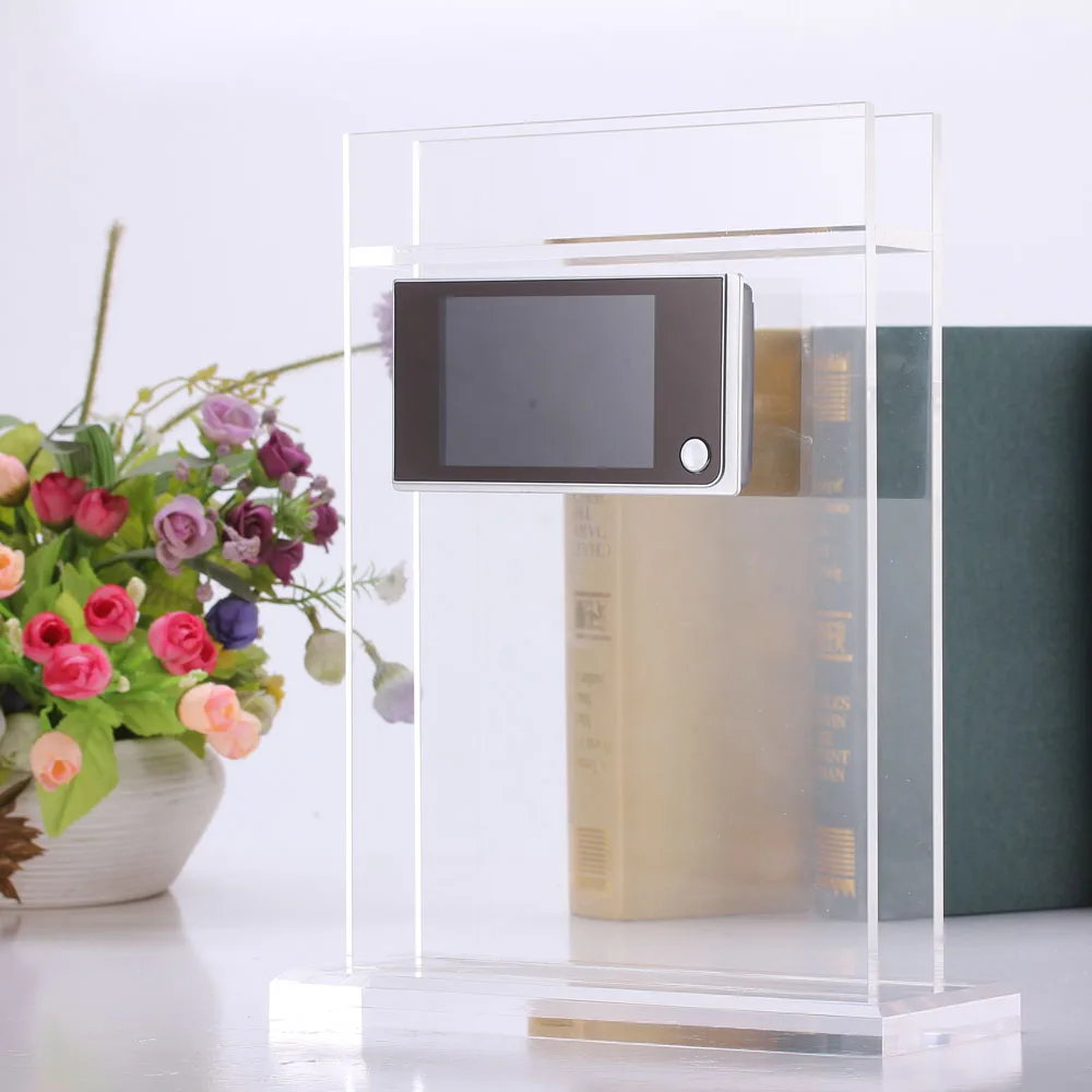 

Peephole camera door eye 2019 New 3.5 inch LCD 0.5 Megapixels HD camera 120 degree widen viewing angle digital door eye peephole