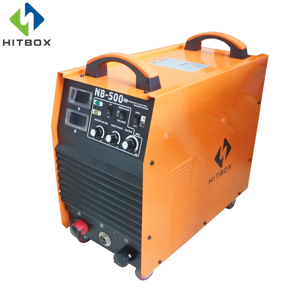 

HITBOX MIG WELDER NB500 WITH WIRE FEEDER FACTORY MACHINE 380V WELDING MACHINE WITH STANDARD ACCESSORIES