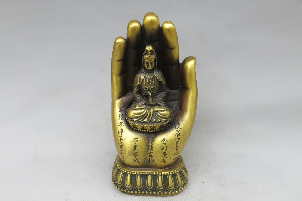 

Very rare Ming Dynasty Copper statue of Bodhisattva,free shipping