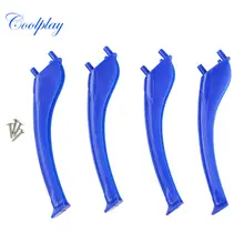 4 pçs/set SYMA x5s x5sc X5sw Landing Skids Set Fezes Pé Acessórios Stents Para Quadcopter Zangão Helicóptero)
