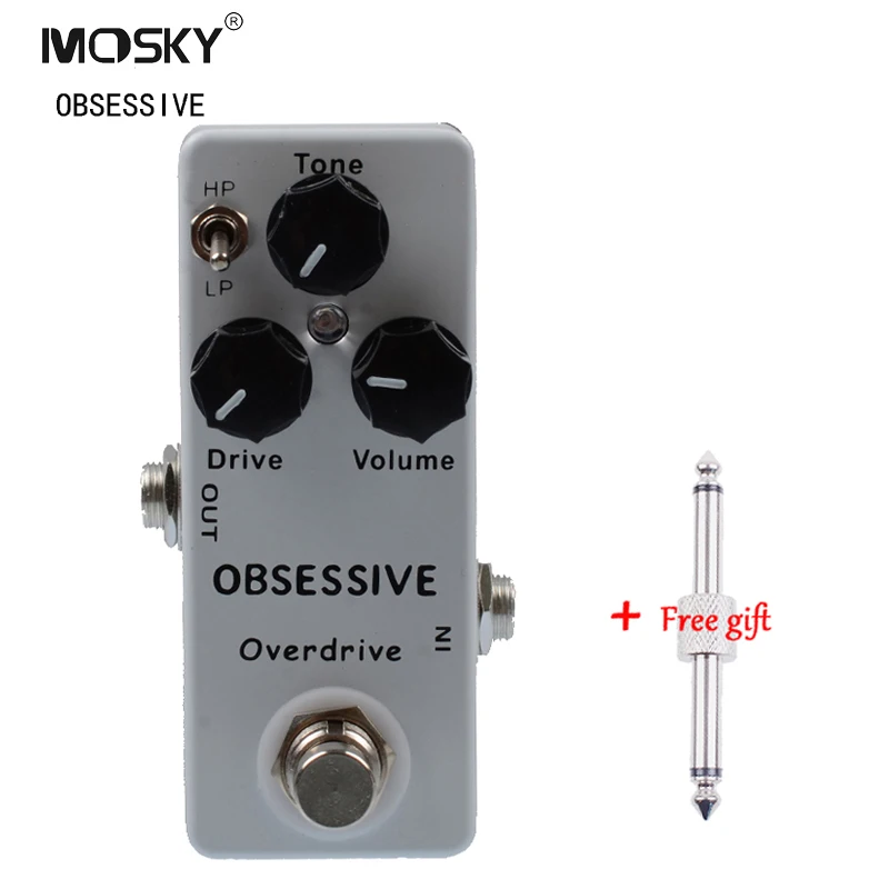 

Mosky Mini Effect Pedal Obsessive Overdrive Effect Pedal With Free connector