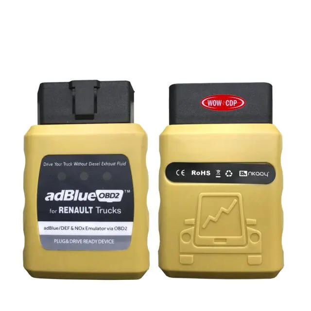 Prix pour Date Arrivée Camion Adblue OBD2 adblue Émulateur pour RENAUL/DEF Nox Émulateur via OBD2 Adblue OBD pour Renaut Prix pour Date Arrivée Camion Adblue OBD2 adblue Émulateur pour RENAUL/DEF Nox Émulateur via OBD2 Adblue OBD pour Renaut