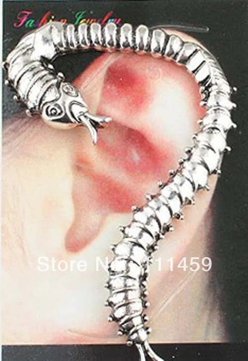Free Shipping Fashion Punk Lovely Snake ear cuff clip earring studs fashion jewelry 0427096 | Украшения и аксессуары