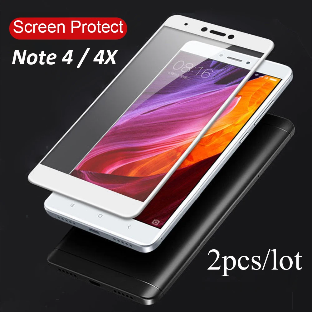 2 Pack премиум стекло на for Xiaomi Redmi Note 4X / 4 (для сяоми редми ноут 4х нот 4x) протектор