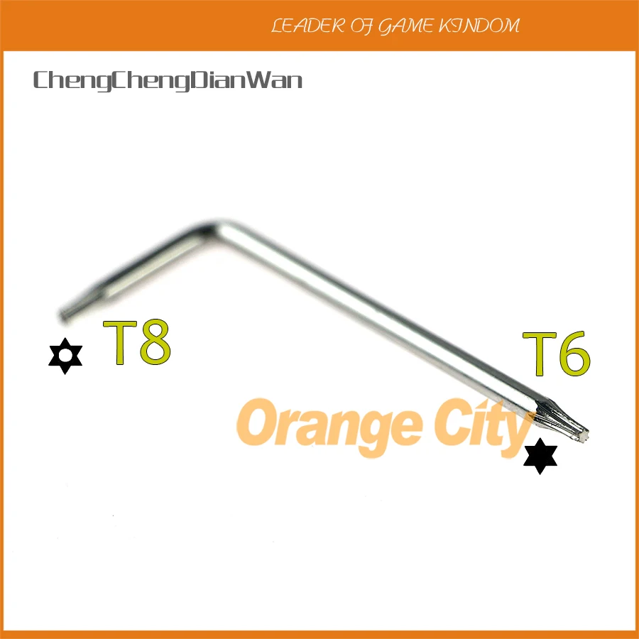 

ChengChengDianWan T6 T8 L Key Screwdriver 2 in 1 screwdriver for Xbox360 Xbox One Controller 500pcs/lot