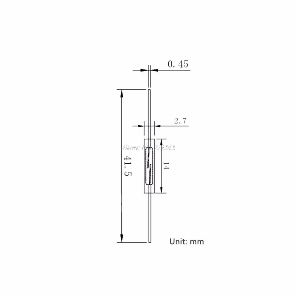 5x Reed Switch GPS-14A Vibration Resistant And Anti-corruption Normally Open X