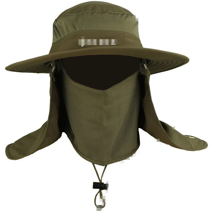 Extraíble Sombrero de Pescador de La Selva Sombrero de Cazador para Protegerse Del Sol Sombrero Tapa A Prueba Viento Impermeable Montañismo Cap Hombres Sombrero Del cubo sombrero|hat bucket hat|hats