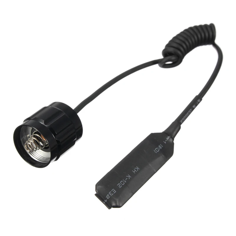 Кабель переключатель дистанционного переключателя кнопка для 501B светодиодный налобный фонарик лампа