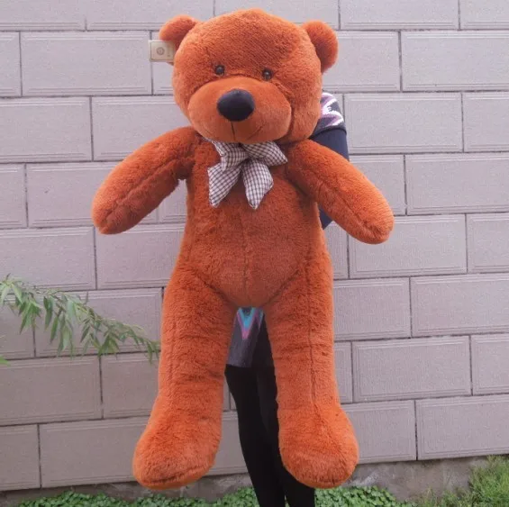 4" белый/светло-коричневый/темно-коричневый/розовый цвет 1,2 м гигантский размер готовая мягкая плюшевая кукла плюшевый мишка игрушечный медведь подарок