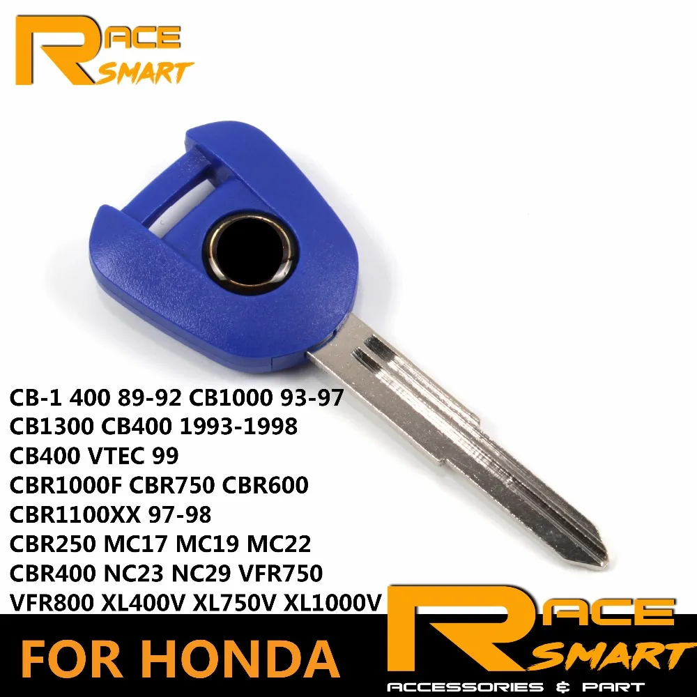 Motorcycle Black Key Uncut Blade For HONDA CBR250 MC17 MC19 MC22 CB400 VTEC 1999 PC800 VFR750 VFR800 | Автомобили и мотоциклы
