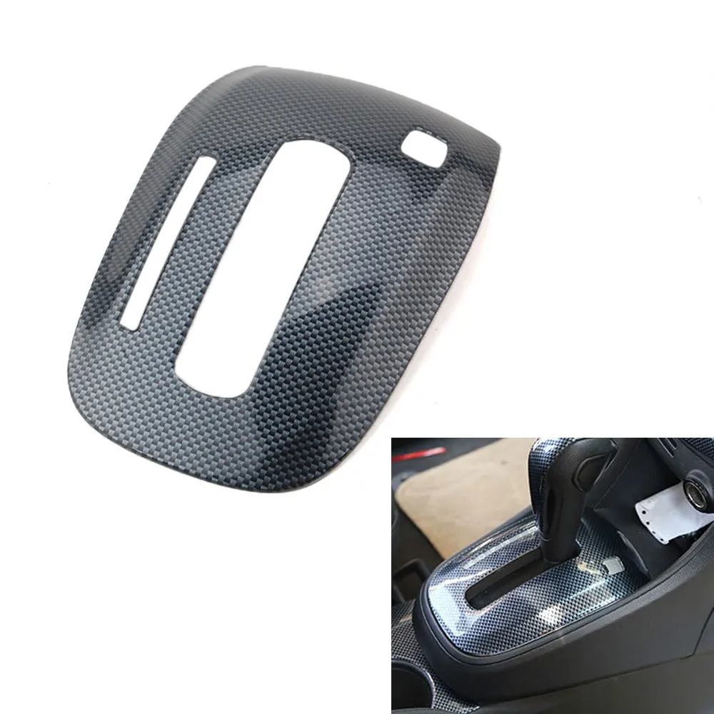 

Car Inner Gear Shift Panel Cover Trim Sticker For Chevrolet Trax 2014-2017 Carbon Fiber Style ABS Accessories Car Styling