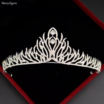 

Fashion Queen Crown Handmade Rhinestone Bridal Wedding Hair Accessories Travel Photography Wedding Headwear Accessories