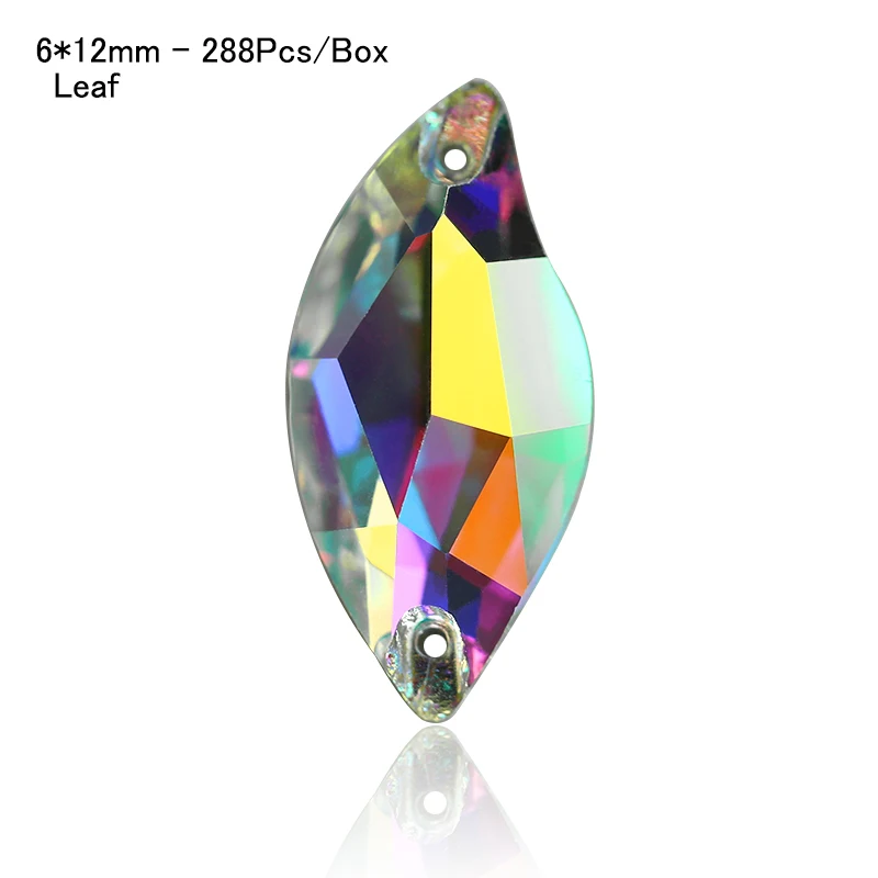 Leaf -6x12mm-288Pcs
