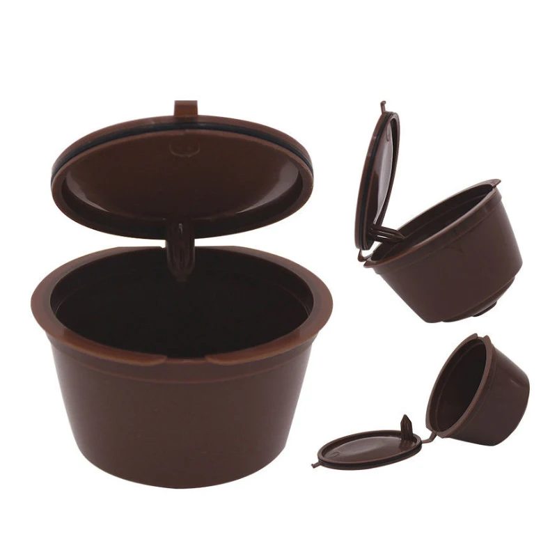 

1/2/3pcs Use 150times Dolce Gusto Coffee Capsule Plastic Capsule Refillable Reusable Compatible With Nescafe Dolce Gusto