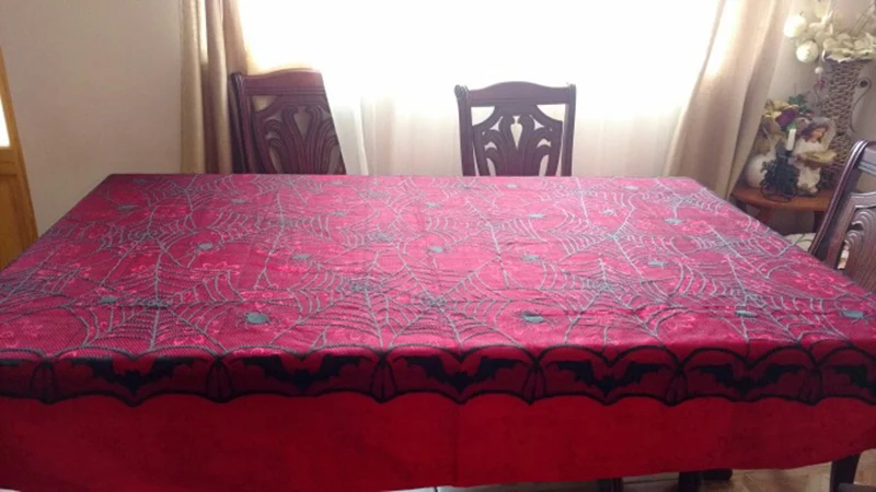 QuickDone-Halloween-Party-Events-DIY-Decoration-Textiles-Black-Spider-web-Table-Runners-for-Party-Haunted-House-Tablecloth-HG0574 (5)