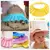 Полезные Baby Shower Кепки детский шампунь Для ванной мыть волосы Щит Hat Мягкие и регулируемый - изображение