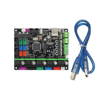 

12/24V MKS Gen L V1.0 Integrated Ramps 1.4 Control Board Controller Motherboard for 3D Printer Parts Accessories