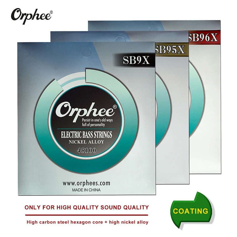 Аксессуары для гитары Orphee SB9X SB95X SB96X электрическая басовая струна шестиугольный