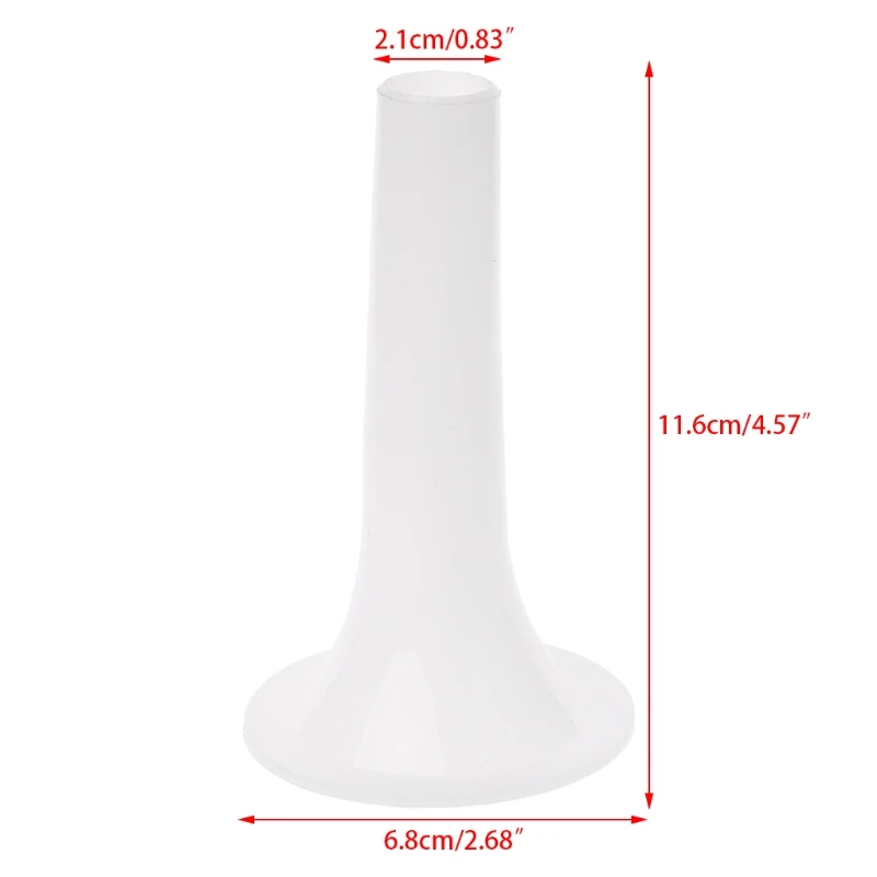 Plastic 8 Size Meat Grinder Sausage Stuffer Tube Horn Funnel For