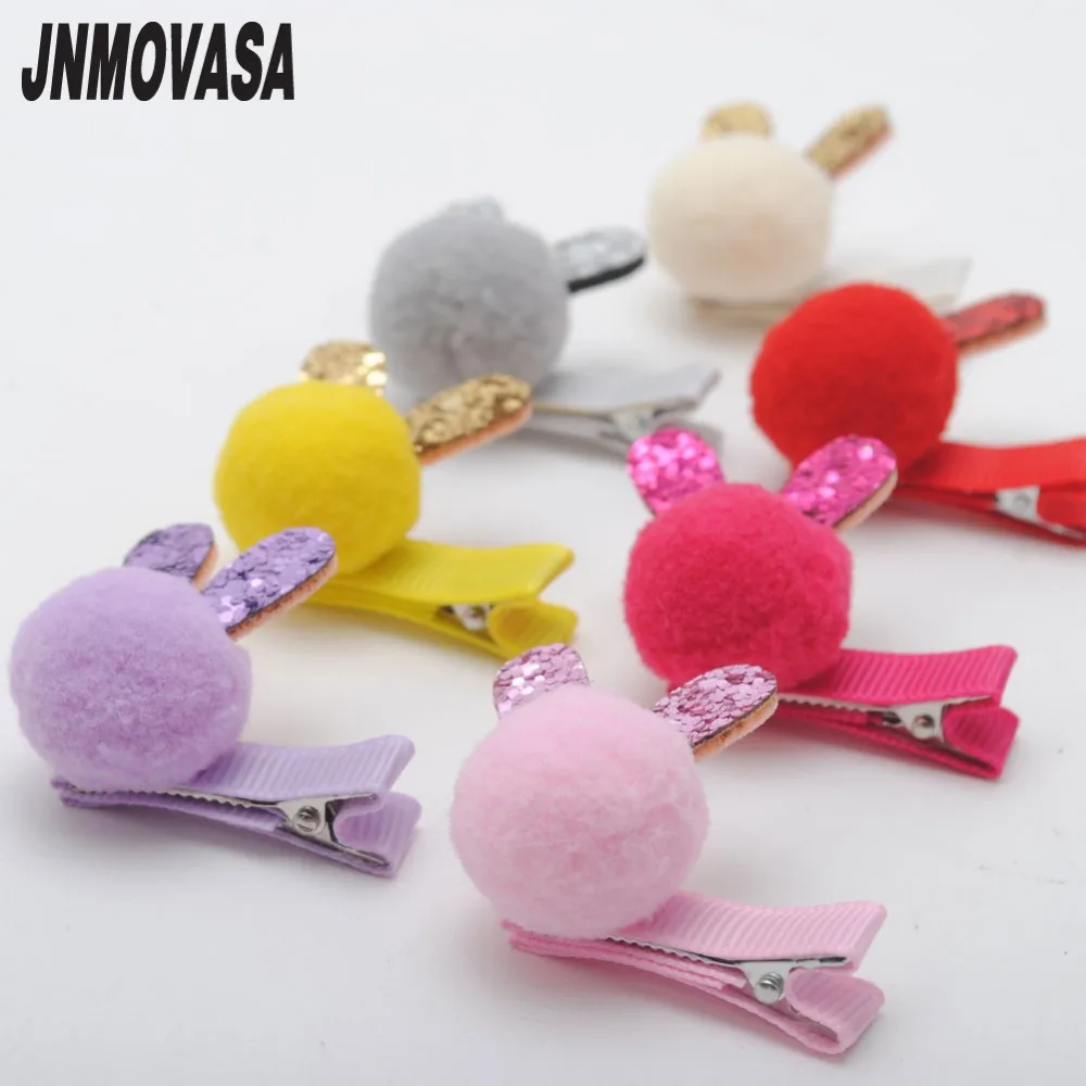 

New Girls Hairclips Small Ball Cat Ears Kids Hairpins Girls Hairclips Princess Barrette Children Headwear Girls Hair Accessories