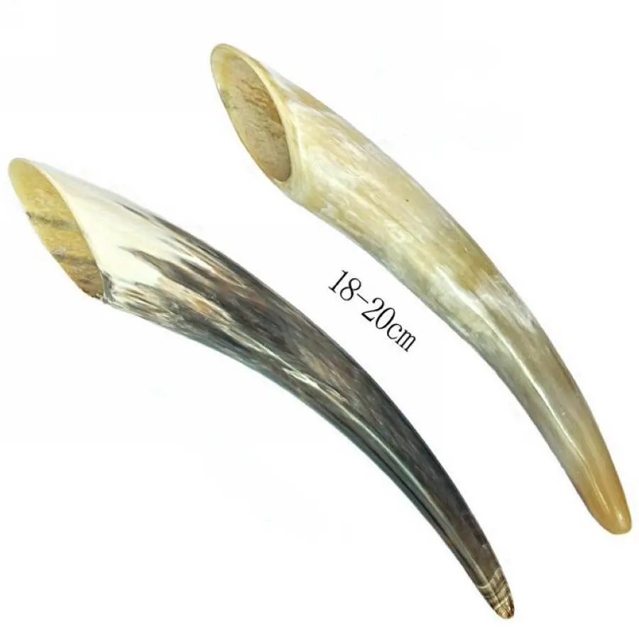 1Pc Natural Ox Horn Massage Tool Creative Beauty Massage Wheel Random Color