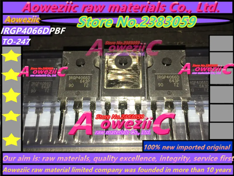 Transistor de Potência 2021 + 100% Aoweziic Novo Importado Original Irgp4066d Para-247 Igbt 90a 600 v Irgp4066dpbf - Image 4