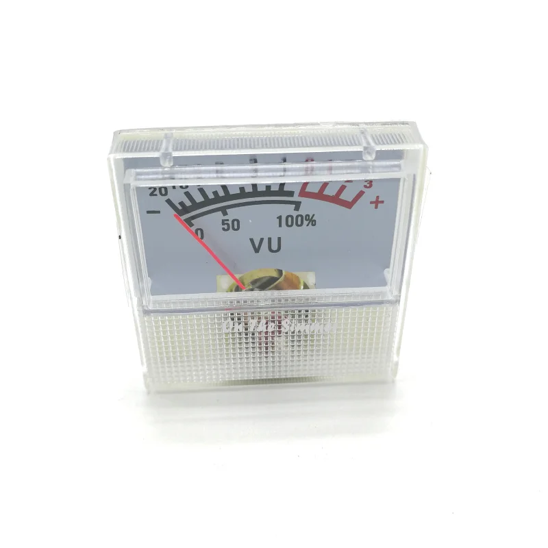 

VU table top level head level meter small power amplifier table head white