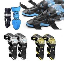 Motorcycle Knee Pads Protector Moto Protection Knee Braces Guard Pad Skis Kneepads Windproof And Anti-Fall Off-Road Kneepads woolen windproof cold proof knee pad off white pair set